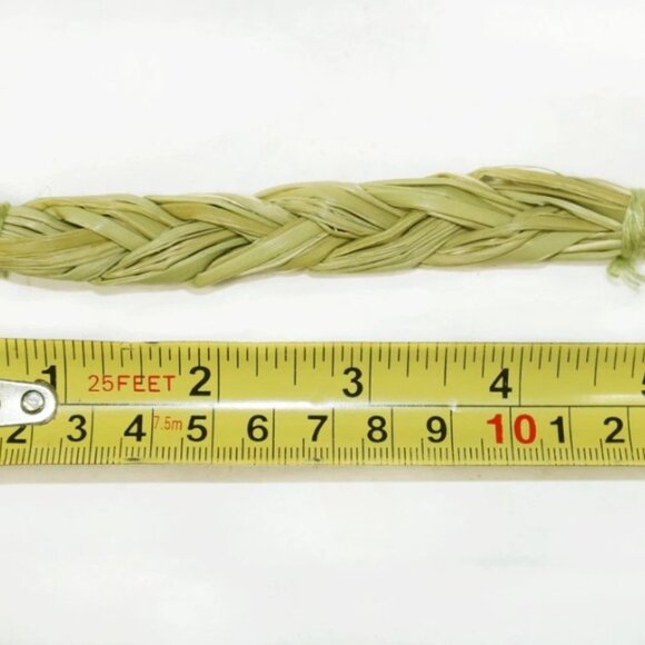 5 Pcs Sweet Grass Braids 4-5" Bulk for Positive Energy Smudging and Cleansing - Picture 2 of 3